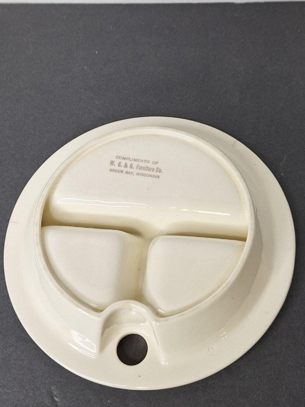 Vintage  Baby Food Warming Bowl Divided Dish - Picture 11 of 12